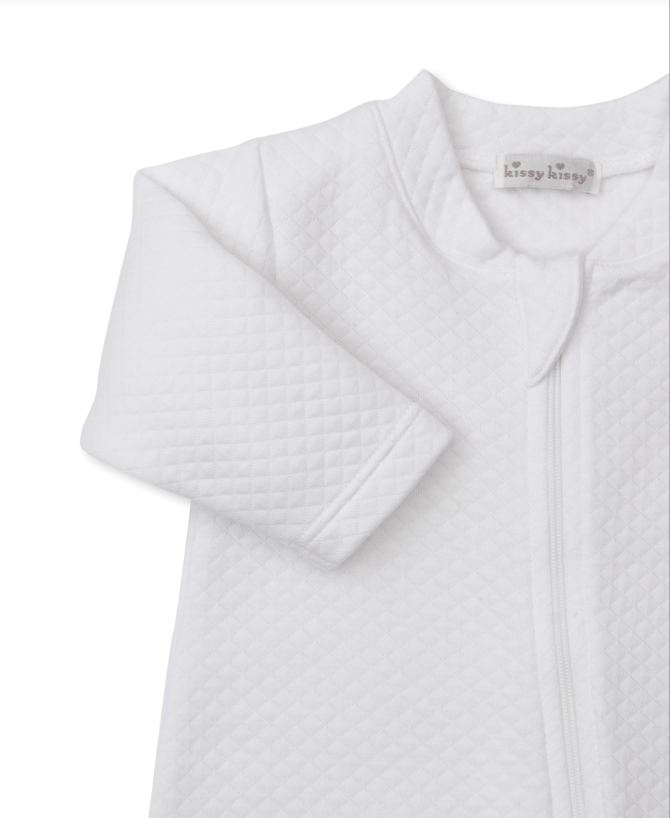 Jacquard Footie with Zipper | Teddy Bear Time