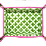 Brushstrokes Green Snap Tray