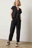 Belted pant | Black