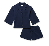Olivia Pima Short Set | Navy