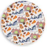 It's Gameday Football Pattern Vinyl Placemat