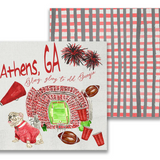 UGA Football Cocktail Napkins