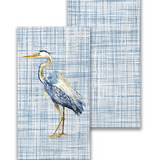 Blue Heron Guest Towel