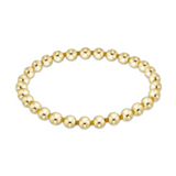 Gameday Hope Grateful 5mm Bead Bracelet | Golden Yellow