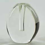 Crystal Glass Bud Vase Bubble
