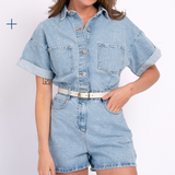 Ank Skinny Leather Belt with Gold Buckle & Keeper