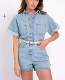 Ank Skinny Leather Belt with Gold Buckle & Keeper