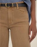 Charlotte High Rise Wide Leg | Caramel