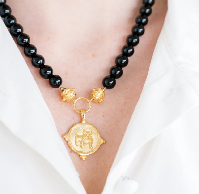 Bulldog Necklace