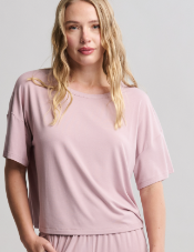 Ultra Soft Jersey Short Sleeve Boxy Tee