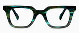 Page Progressive Reading Glasses | Teal Horn