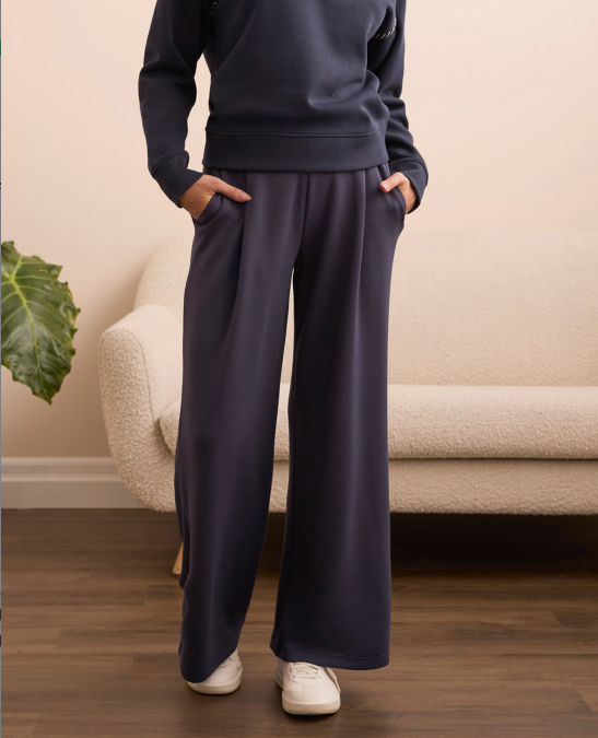 Pull On Pants w/Pockets | Sapphire