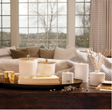 Frasier Fir Large Frosted Wood Grain