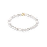Classic Pearl 5mm Bead Bracelet