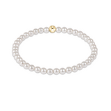 Classic Pearl 4mm Bead Bracelet