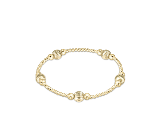 Purpose Dignity 6mm Bead Bracelet - Gold