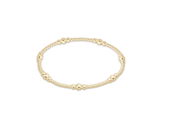 Purpose Gold 4mm Bead Bracelet