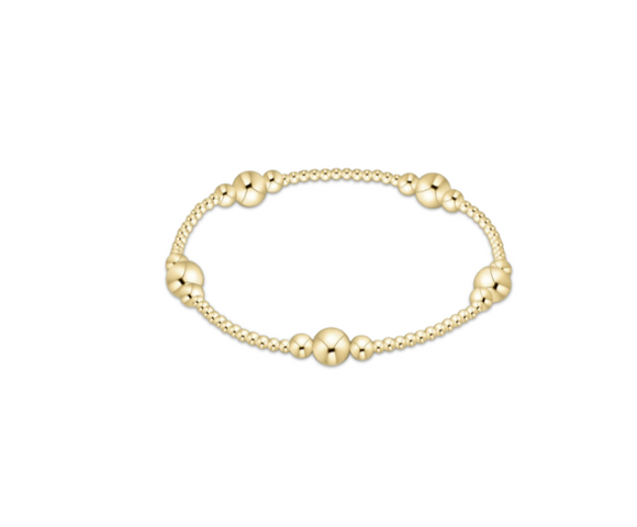 Purpose Gold 6mm Bead Bracelet