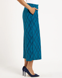 Lolly Pant | Diamond Lattice Peacock