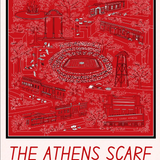 Athens Gameday Scarf