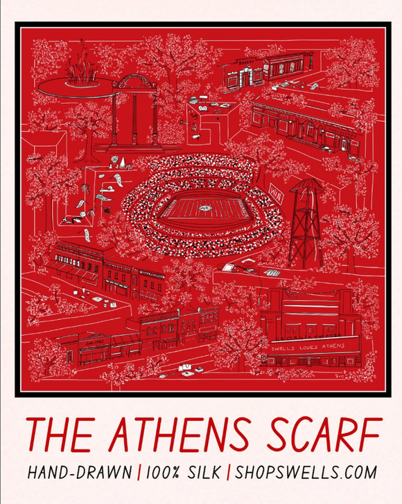 Athens Gameday Scarf