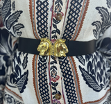 Medallion Belt Buckle | Horses