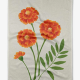 October Marigold Tea Towel