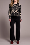 Crew Neck Sweater | Black