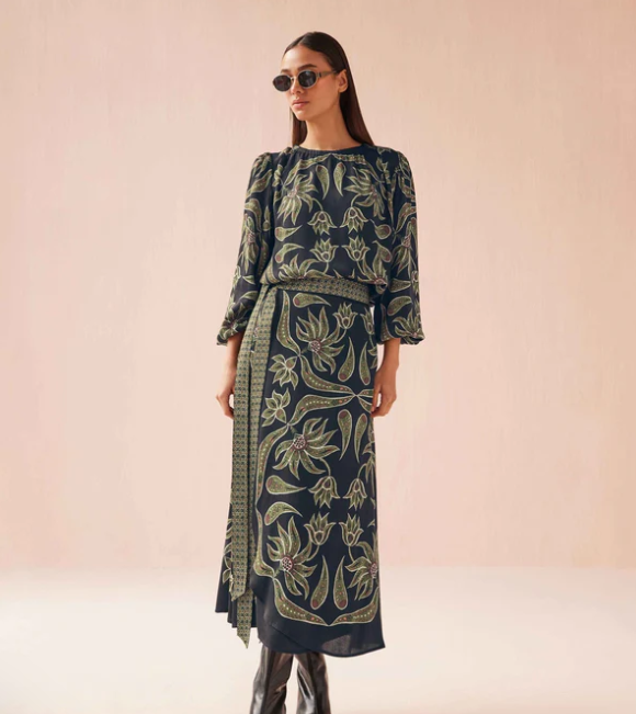 Nalini Wrap Skirt | Alexia Onyx Alonx