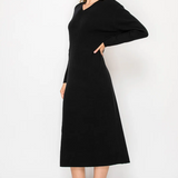 Sianna Sweater Dress | Black