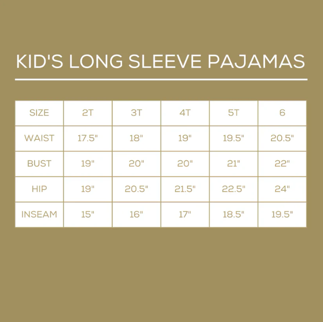 Kid's Nutcracker Waltz Long Sleeve Pajamas