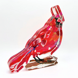 Visiting Cardinal Acrylic Block