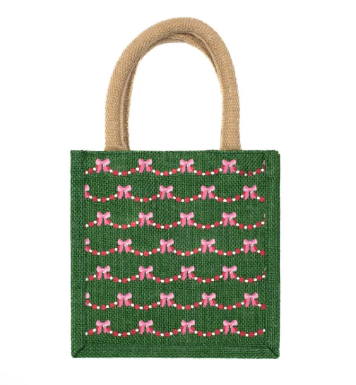 Bow Garland Petite Gift Tote