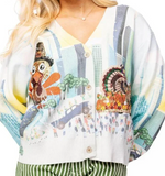 Thanksgiving Parade Button Up Cardigan
