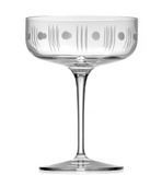 Mid-Century Modern Coupe Cocktail Glass | 10.25 oz