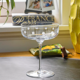 Mid-Century Modern Coupe Cocktail Glass | 10.25 oz