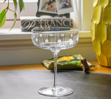 Mid-Century Modern Coupe Cocktail Glass | 10.25 oz