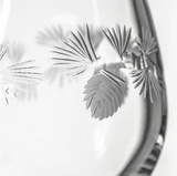 Icy Pine Balloon Wine Glass | 18 oz