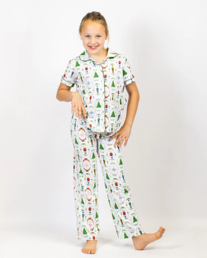Girl's Nutcracker Waltz Sleep Pants Set