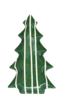 Ceramic Tree Shaped Plate