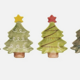 Stoneware Christmas Tree Dish | 4 Styles