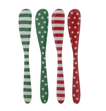 Enameled Stainless Steel Canape Knife | 4 Styles