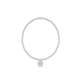 Extends Classic Sterling 2mm Bracelet - Inspire Love Small Sterling Disc