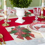 Red Flocked Runner - 30" x12'