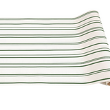 Antique Green Stripe Runner - 20" x 25'