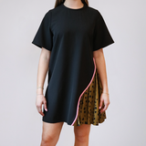 Graham Dress | Black/Ink Spots