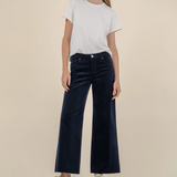 Meg High Rise Fab Ab Wide Leg | Black