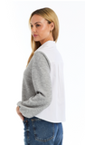 Tracey Sweater | Heather Grey