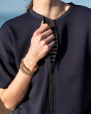 Simone Zip Up Jacket | Navy