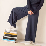 Simone Wide Leg Pant | Navy